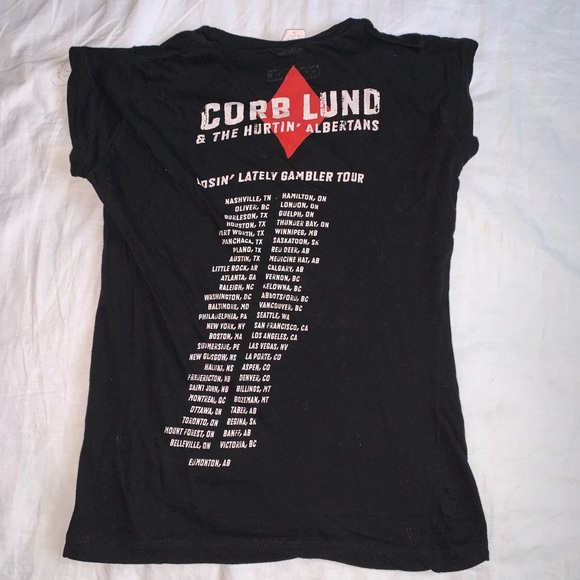 CORB LUND BAND TOUR TSHIRT - Picture 2 of 3